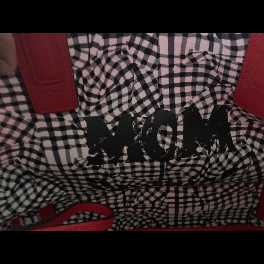 MCM Reversible Liz Shopper in Visetos Tote